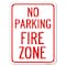 Signmission No Parking Fire Zone Heavy-Gauge Aluminum Rust Proof Parking Sign, 18" x 24", A-1824-23616 A-1824-23616 - alternate 1